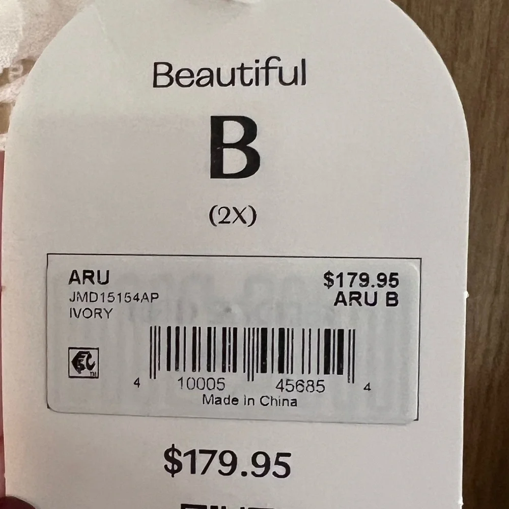 Arula Size B 18/20 Ivory Dress - Picture 6 of 6